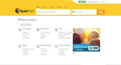 Desktop Screenshot of guiafacil.com